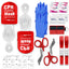 CPR Rescue Mask Emergency Kit with One - Way Valve, EMT Shears, Tourniquet & More - ASA TECHMED
