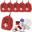 CPR Rescue Mask, Pocket Resuscitator with One Way Valve, Scissors, Tourniquet, Gloves, Wipes - ASA TECHMED