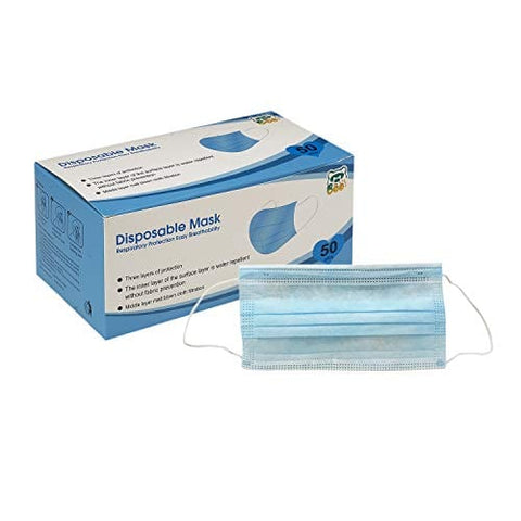 Disposable Face Mask + Gloves + Workplace Safty Supplies Kit, Ideal for Large Groups by ASA Techmed - ASA TECHMED