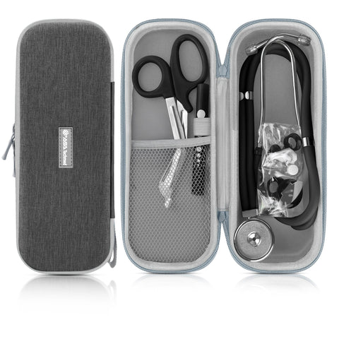 Dual Head Stethoscope Kit with Case, Shears + Penlight - ASA TECHMED