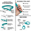 Dual Head Stethoscope Kit with Case, Shears + Penlight - ASA TECHMED