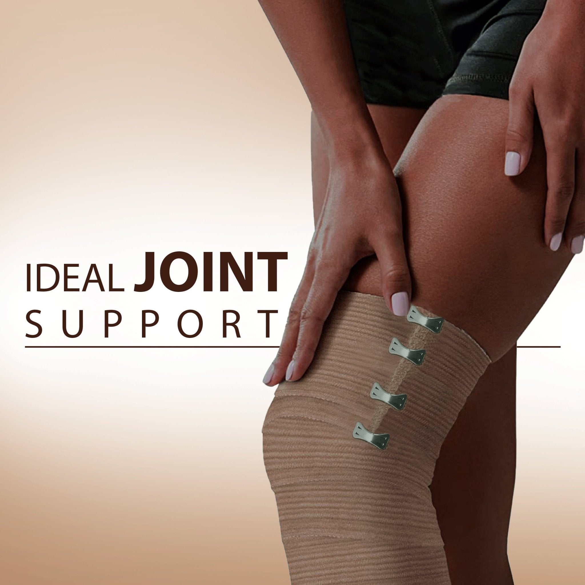 Elastic Bandage Wrap – Latex - Free, Breathable Compression Support - ASA TECHMED