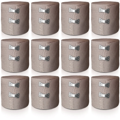 Elastic Bandage Wrap – Latex - Free, Breathable Compression Support - ASA TECHMED