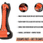 Emergency Escape Tool Auto/ Car Window Glass Hammer Breaker and Seatbelt Cutter - ASA TECHMED