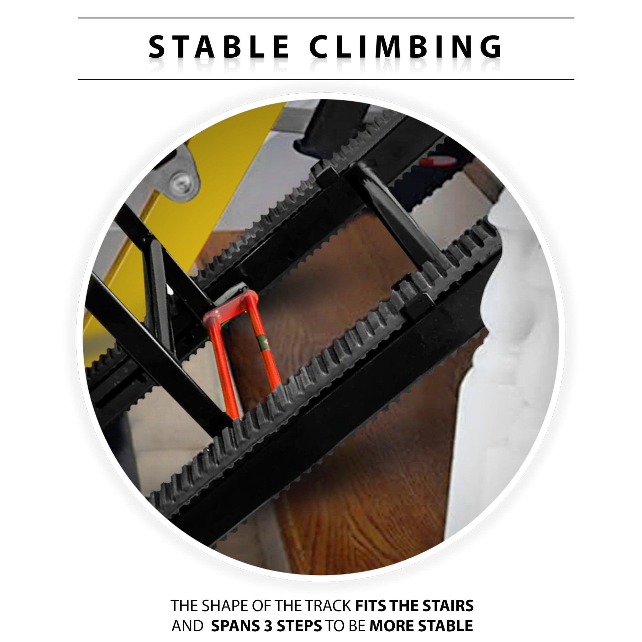 Emergency Evacuation Stair Chair - 400lb Capacity Folding Stretcher - ASA TECHMED