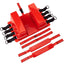 Emergency Spine Board Head Immobilizer for Backboard - Red - ASA TECHMED