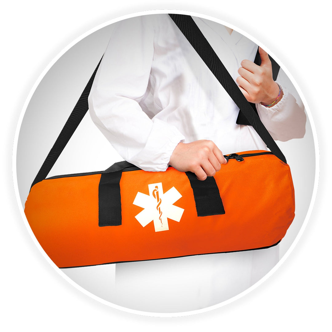 EMT Oxygen Tank Duffle Bag - D Cylinder Carrier & Sleeve - ASA TECHMED