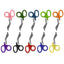 EMT Trauma Shears / Nurse Scissors, 7.5" - Assorted Colors - ASA TECHMED