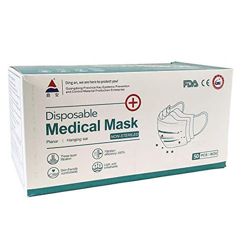 Face Mask, Pack of (100) - ASA TECHMED