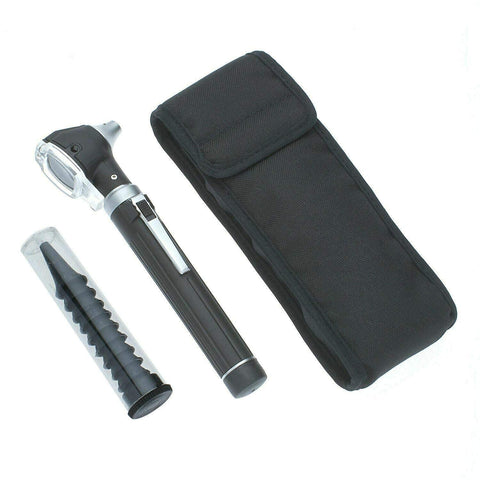 Fiber Optic Mini Pocket Otoscope in Matching Color Case and Extra Bulbs - Assorted Colors - ASA TECHMED