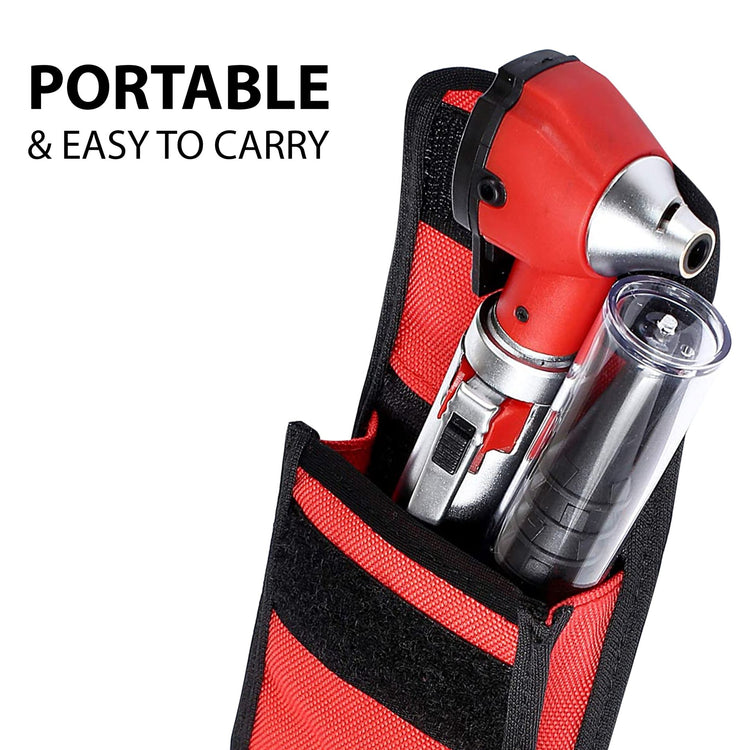 Fiber Optic Mini Pocket Otoscope Set with Case & Extra Bulb - ASA TECHMED