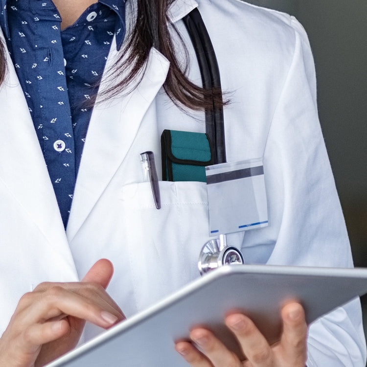 Fiber Optic Mini Pocket Otoscope Set with Case & Extra Bulb - ASA TECHMED