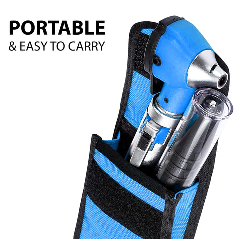 Fiber Optic Mini Pocket Otoscope Set with Case & Extra Bulb - ASA TECHMED