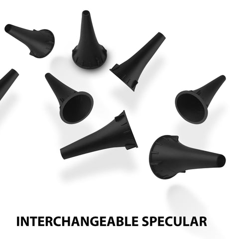 Fiber Optic Mini Pocket Otoscope Set with Case & Extra Bulb - ASA TECHMED