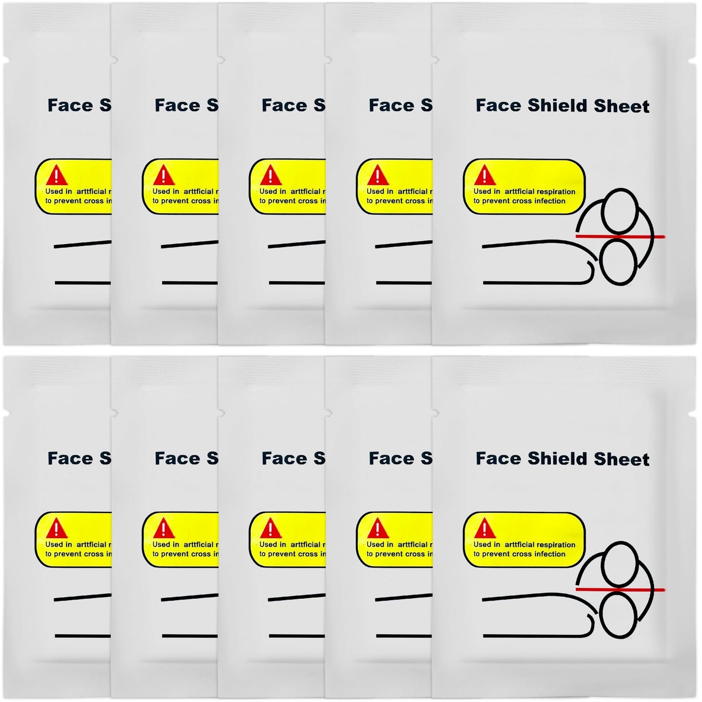 First Aid CPR Face Shield Fits Adults, Children and Infants - ASA TECHMED