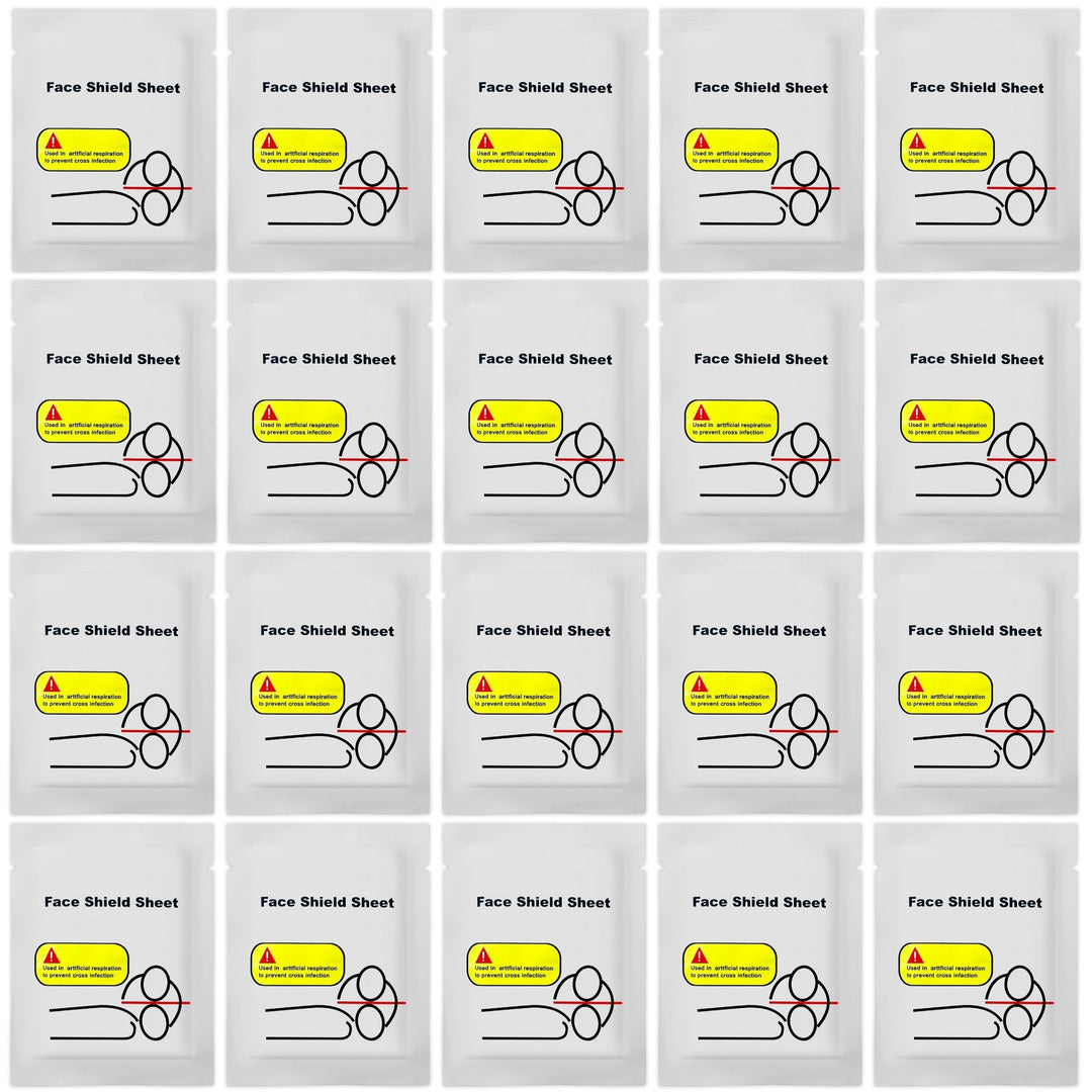 First Aid CPR Face Shield Fits Adults, Children and Infants - ASA TECHMED