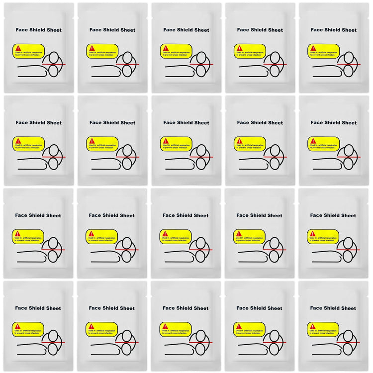 First Aid CPR Face Shield Fits Adults, Children and Infants - ASA TECHMED