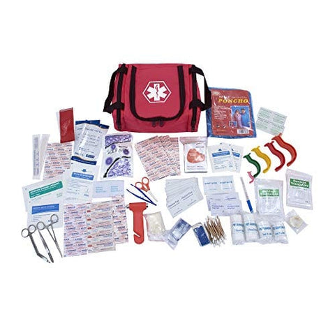 Fully Stocked Emergency Survival First Aid Kit - Assorted Colors - ASA TECHMED