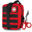 IFAK Tactical Pouch with 7.25” Shears – Rip - Away EMT Medical Bag for First Responders, Law Enforcement & Survival - ASA TECHMED