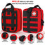 IFAK Tactical Pouch with 7.25” Shears – Rip - Away EMT Medical Bag for First Responders, Law Enforcement & Survival - ASA TECHMED