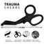 IFAK Tactical Pouch with 7.25” Shears – Rip - Away EMT Medical Bag for First Responders, Law Enforcement & Survival - ASA TECHMED