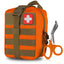 IFAK Tactical Pouch with 7.25” Shears – Rip - Away EMT Medical Bag for First Responders, Law Enforcement & Survival - ASA TECHMED