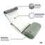 Israeli Emergency Bandage 4 & 6 Inch, Stop The Bleed Control EMS Medical Trauma Compression Bandage for First Aid Dressing - ASA TECHMED