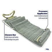 Israeli Emergency Bandage 4 & 6 Inch, Stop The Bleed Control EMS Medical Trauma Compression Bandage for First Aid Dressing - ASA TECHMED