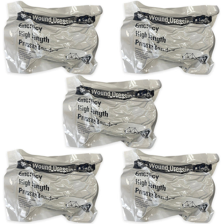 Israeli Emergency Bandage 4 & 6 Inch, Stop The Bleed Control EMS Medical Trauma Compression Bandage for First Aid Dressing - ASA TECHMED