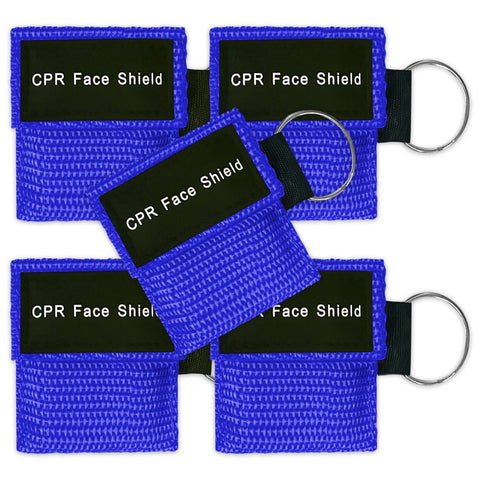 Keychain CPR Face Shield Mask with One - Way Valve - ASA TECHMED
