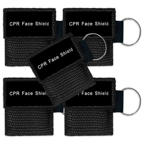 Keychain CPR Face Shield Mask with One - Way Valve - ASA TECHMED
