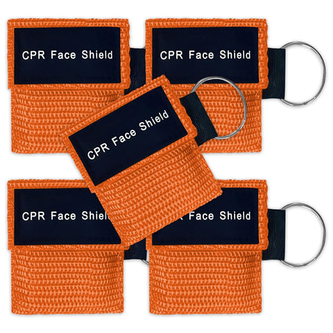 Keychain CPR Face Shield Mask with One - Way Valve - ASA TECHMED