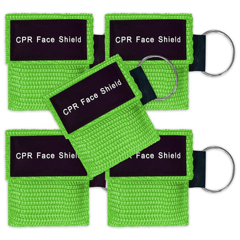Keychain CPR Face Shield Mask with One - Way Valve - ASA TECHMED