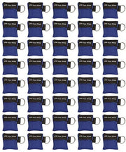 Keychain CPR Masks with One - Way Valve (50 - Pack) - Assorted Colors - ASA TECHMED