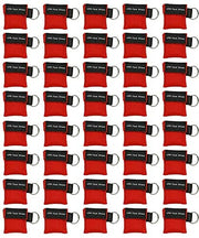 Keychain CPR Masks with One - Way Valve (50 - Pack) - Assorted Colors - ASA TECHMED