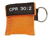 Keychain CPR Masks with One - Way Valve (50 - Pack) - Assorted Colors - ASA TECHMED