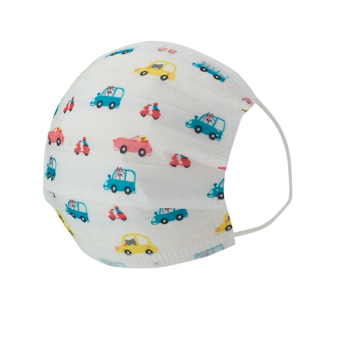 Kids Disposable Face Mouth Mask 3 - Ply with Ear Loop 50 - Pack Children's Mask - ASA TECHMED