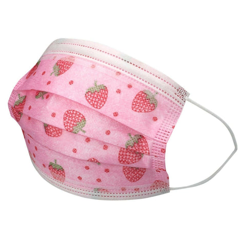 Kids Disposable Face Mouth Mask 3 - Ply with Ear Loop 50 - Pack Children's Mask - ASA TECHMED