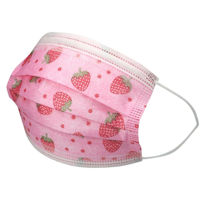 Kids Disposable Face Mouth Mask 3 - Ply with Ear Loop 50 - Pack Children's Mask - ASA TECHMED