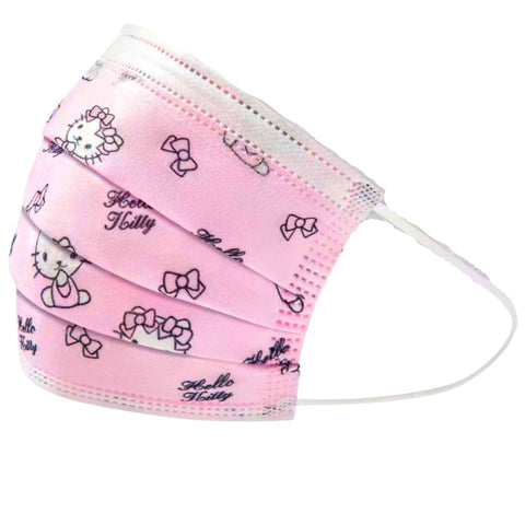 Kids Disposable Face Mouth Mask 3 - Ply with Ear Loop 50 - Pack Children's Mask - ASA TECHMED