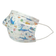 Kids Disposable Face Mouth Mask 3 - Ply with Ear Loop 50 - Pack Children's Mask - ASA TECHMED