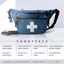 Lifeguard Fanny Pack – Water - Resistant Hip Pack for Beach, Pool & Emergency Rescue - ASA TECHMED