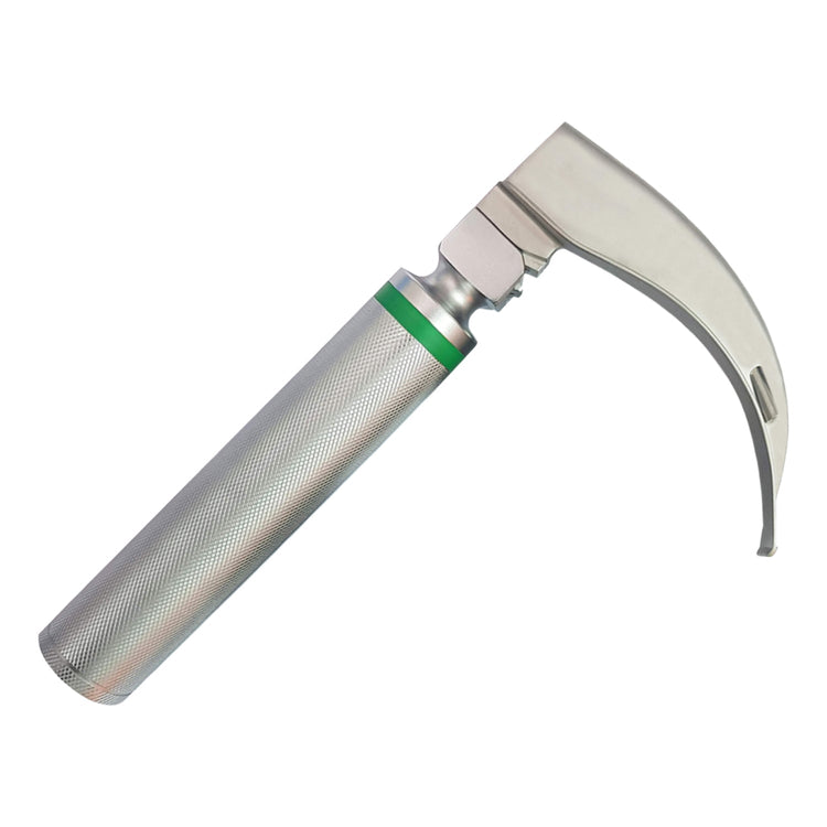 Macintosh Fiberoptic Laryngoscope Set - 4 Curved Blades & Handle - ASA TECHMED