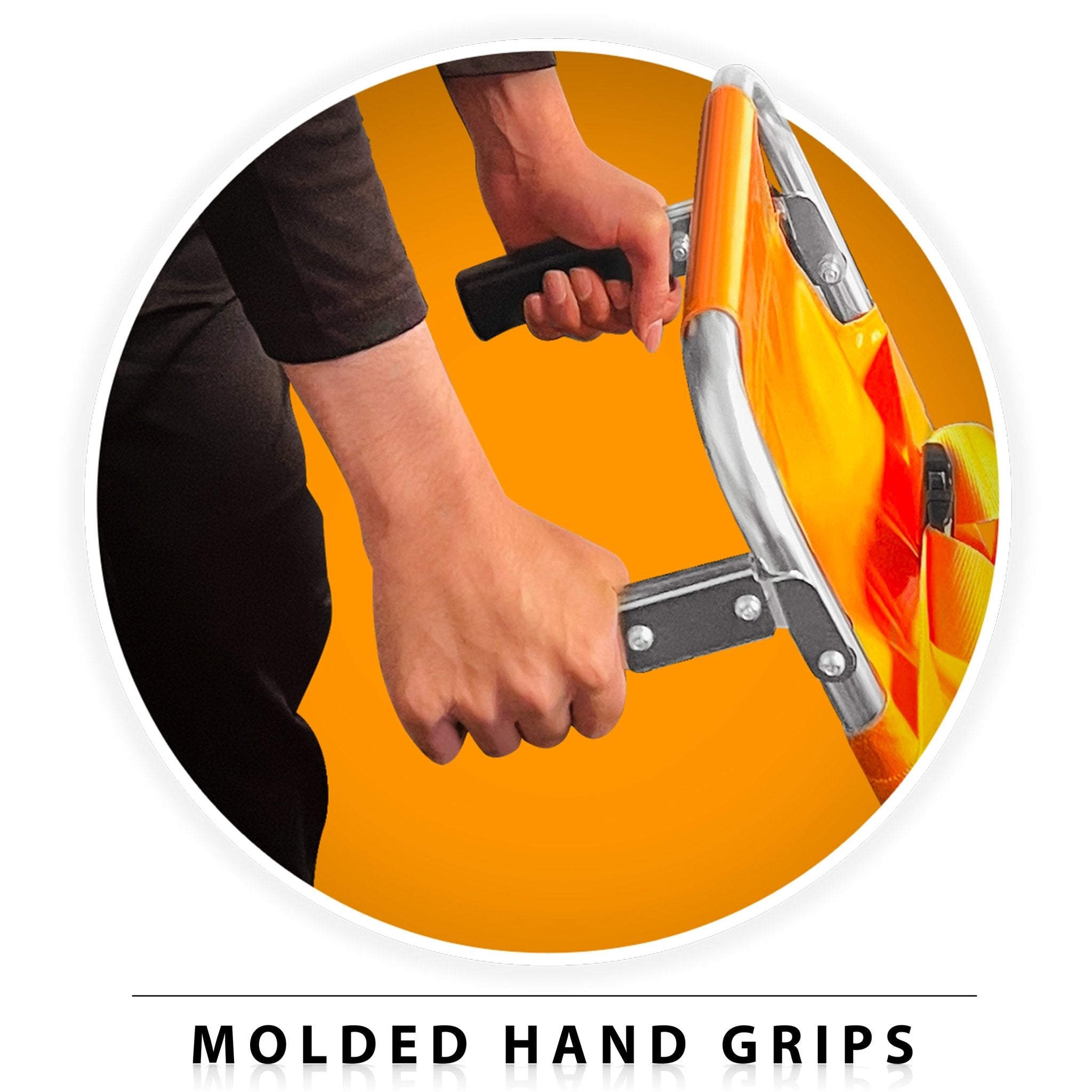 Medical Stair Stretcher Chair - Foldable Aluminum Transport(350lb Load) - ASA TECHMED