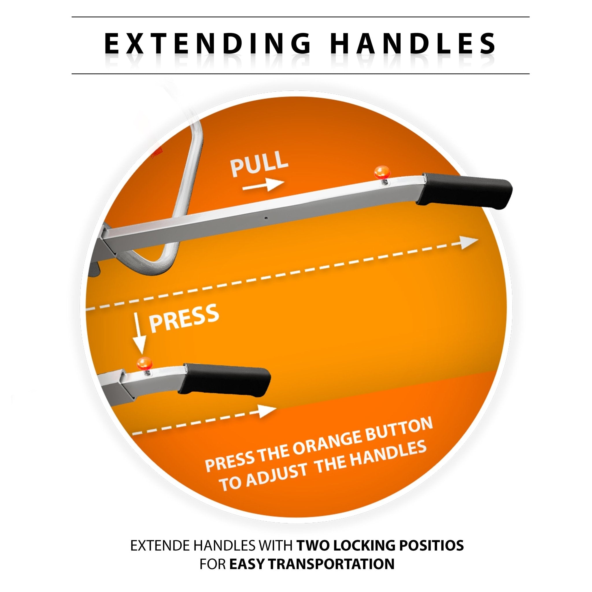 Medical Stair Stretcher Chair - Foldable Aluminum Transport(350lb Load) - ASA TECHMED