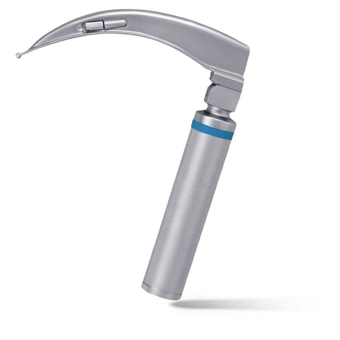 Miller Fiberoptic Laryngoscope Set - 4 Straight Blades & Case - ASA TECHMED