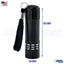 Mini Aluminum UV Ultra Violet LED Flashlight (Black) - ASA TECHMED
