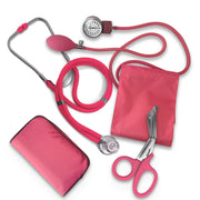 Nurse EMT Starter Pack Stethoscope, Blood Pressure Monitor and Trauma 7.5" EMT Shear - ASA TECHMED
