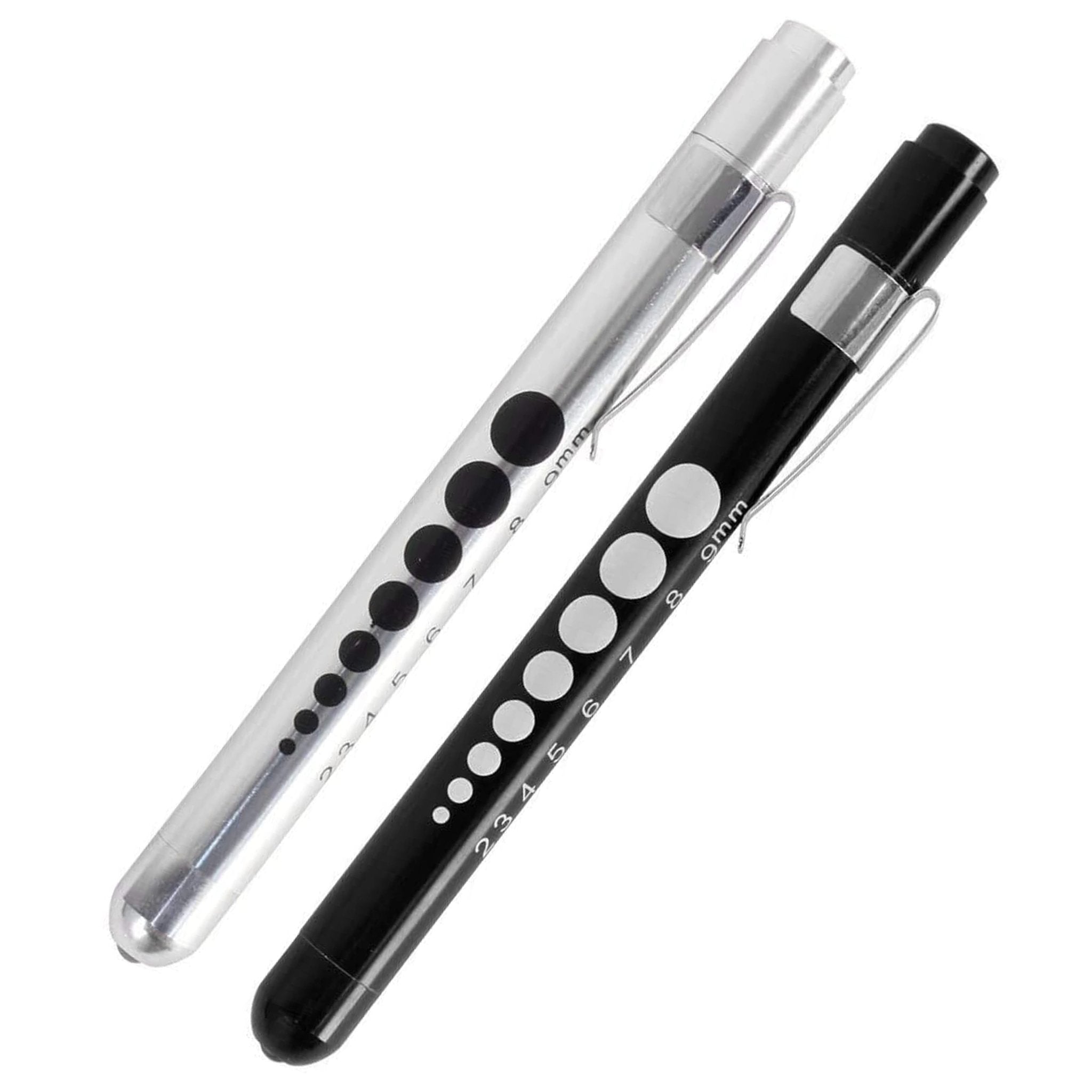 Nurse LED Medical Penlight 2 - Pack - Diagnostic Pupil Gauge Light - ASA TECHMED