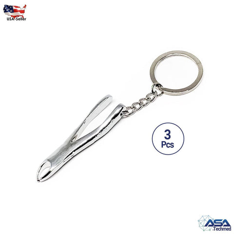 Nurse Medical Box Medical Key Chain Needle Syringe Stethoscope Keychain - ASA TECHMED